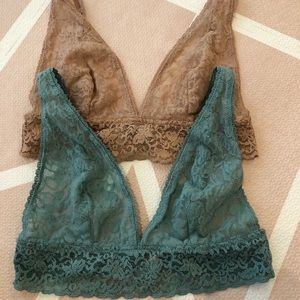 Victoria’s Secret bralettes.